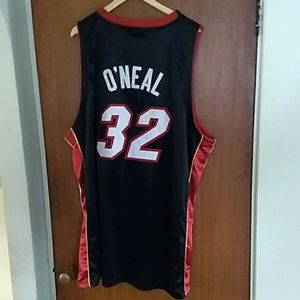 Shaquille O'Neal Miami Heat Reebok jersey men's 56